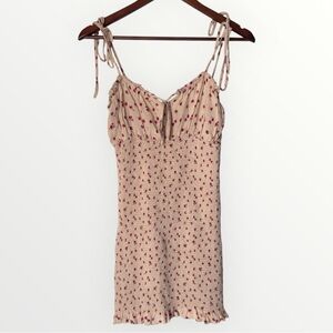 victoria sleeveless ruched mini dress Shona Joy Victoria Sleeveless Ruched Chiffon Mini Dress